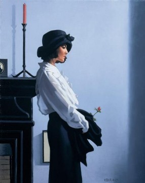 Jack Vettriano Painting - Valentine Rose Contemporáneo Jack Vettriano